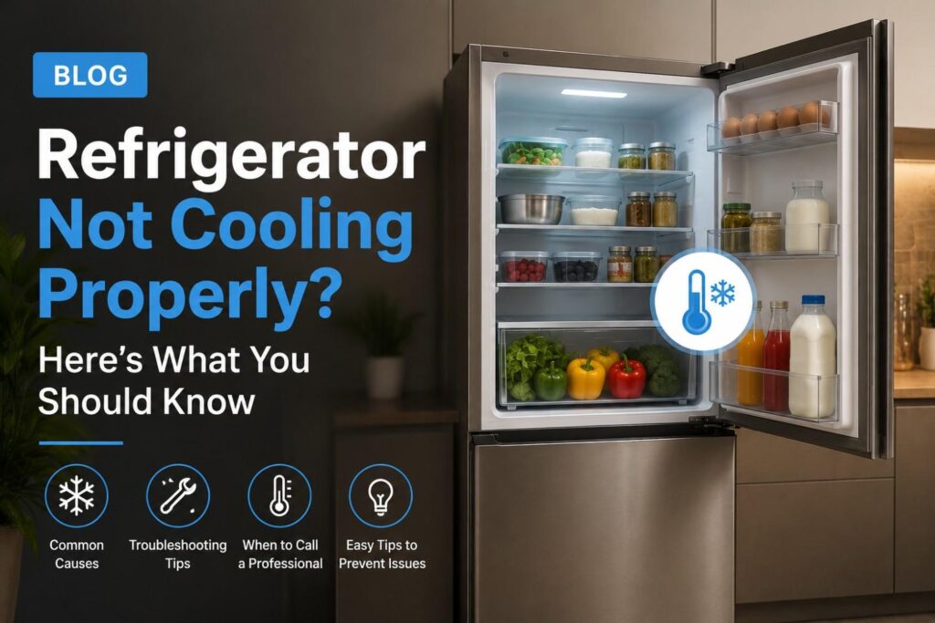 Refrigerator Not Cooling Properly? Here’s What You Should Know